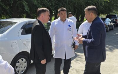 Алматы облысы әкімінің орынбасары паллиативтік көмек ауруханасының жұмысымен танысты